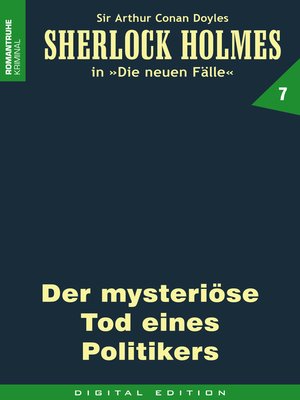 cover image of SHERLOCK HOLMES 7